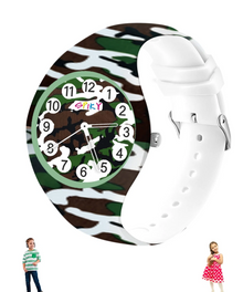 Spiky EVA A38 Printed Analog Watch