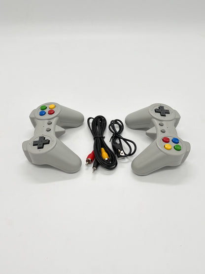 Mini TV Retro Game Console with Built-in Games and 2 Wired Controllers