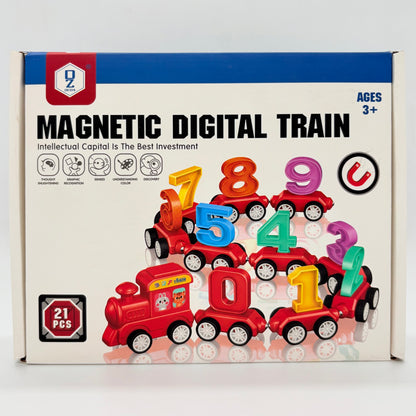 Magnetic Digital Train ( 21 Pcs )