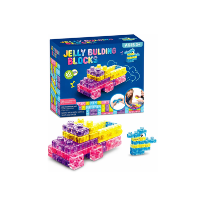 Soft Jelly Building Blocks 40 Pcs