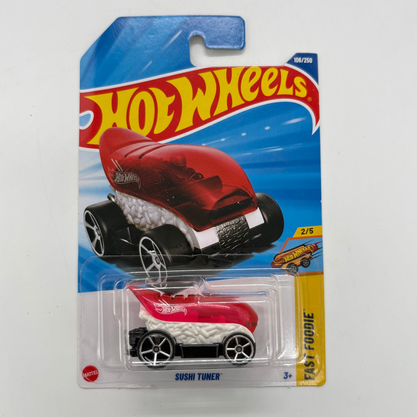 Hot Wheels 1:64 Die-Cast Set of 4 - Ferrari SF90 Stradale, Bounce N Bass, Sushi Tuner, Track Ripper