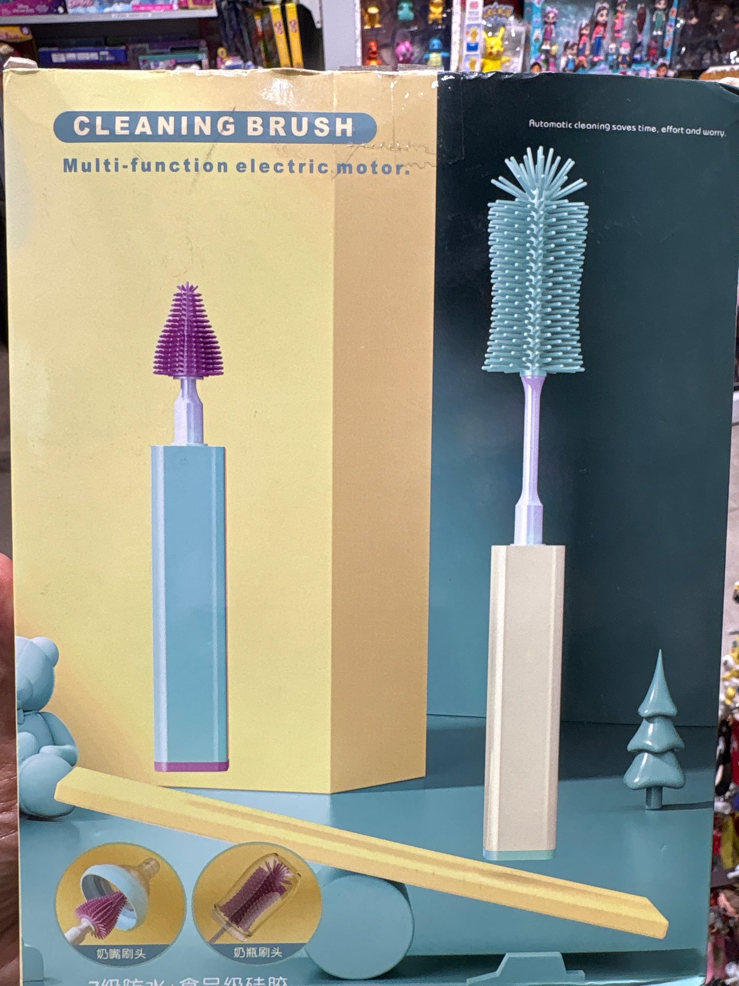 Electric Bottle Cleaning Brush – Multi-Function