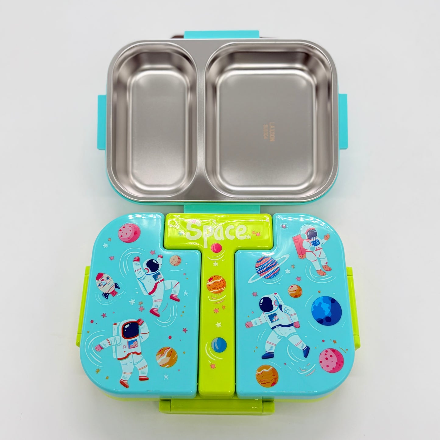 T Shape Steel Lunch Box, 600ml