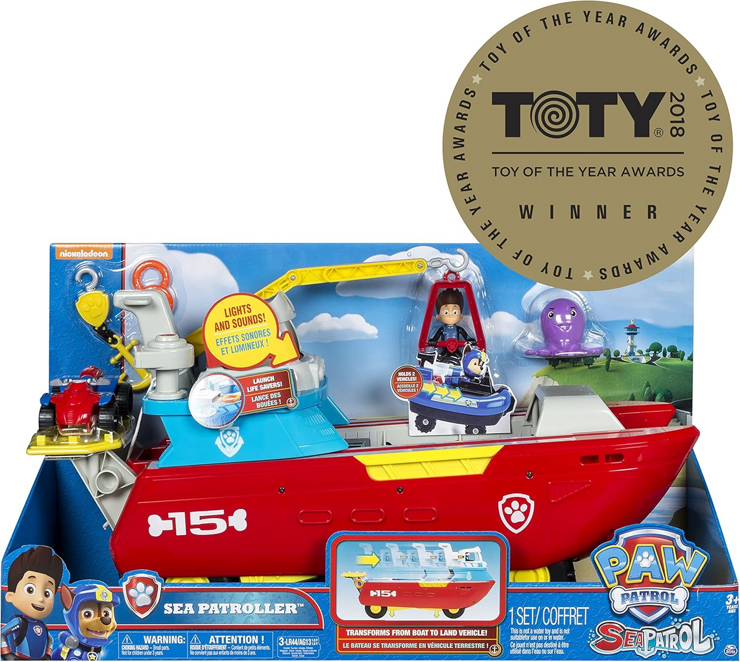 Funskool Spin Master Paw Patrol Sea Patroller