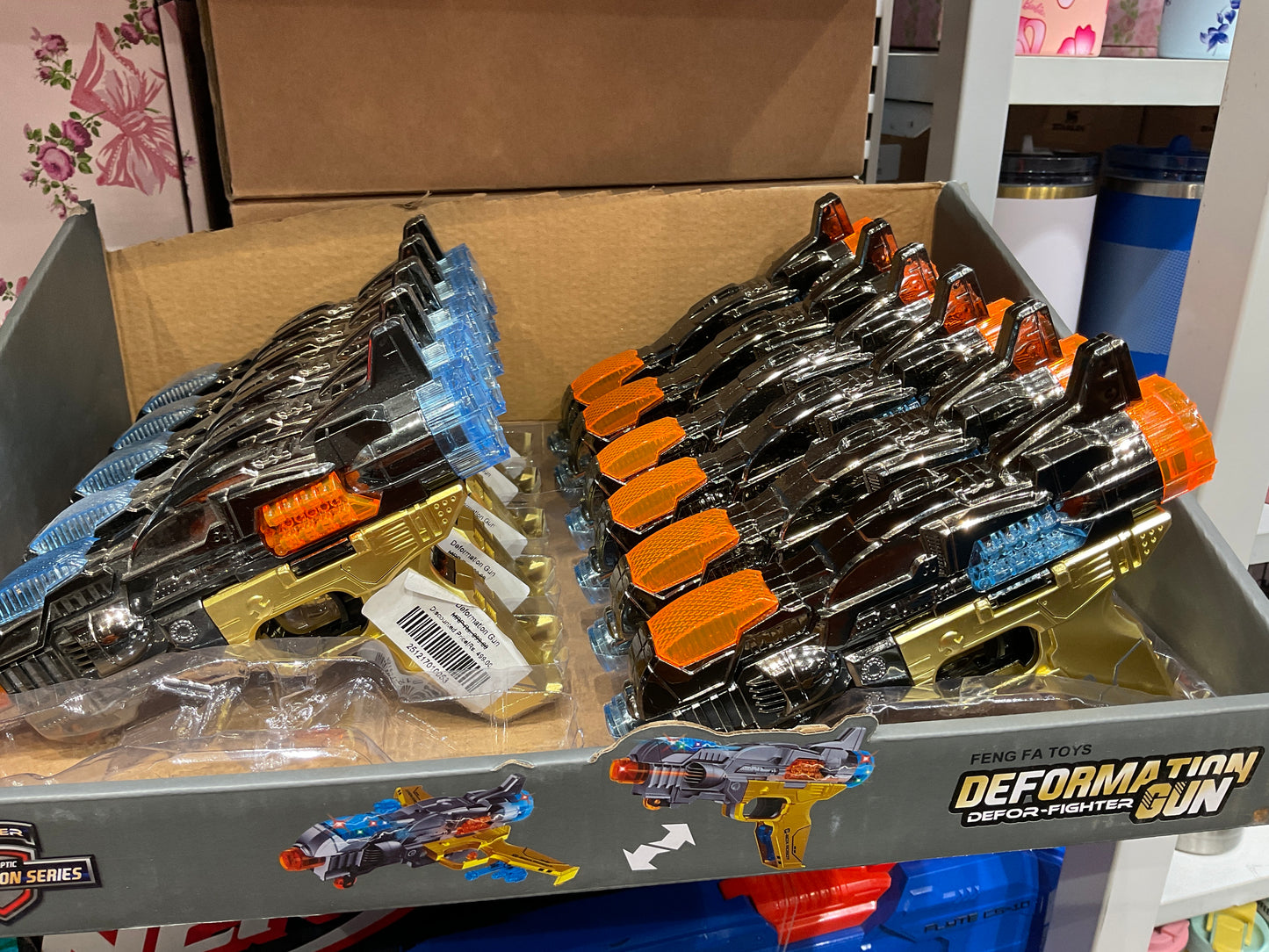 Transforming Space Blaster Toy – 2-in-1 Play Gun & Aircraft (3+ Years)