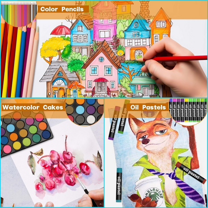 Art and Craft Painting Suitcase