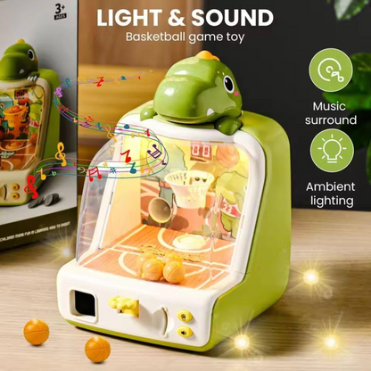 Dinosaur Tabletop Basketball Shooting Game with Light & Sound