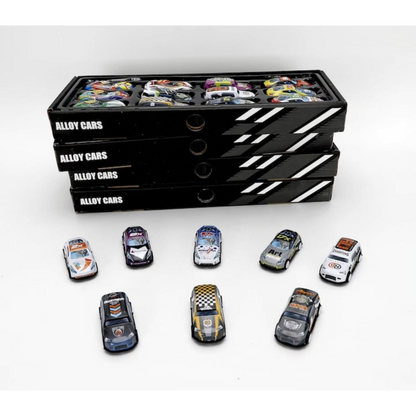 Toy Car Container Parking Playset (48 Pcs Metal Alloy Cars)