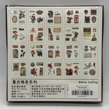 Retro Selling Series PET Stickers — 100 Pcs Vintage Aesthetic Sticker Pack