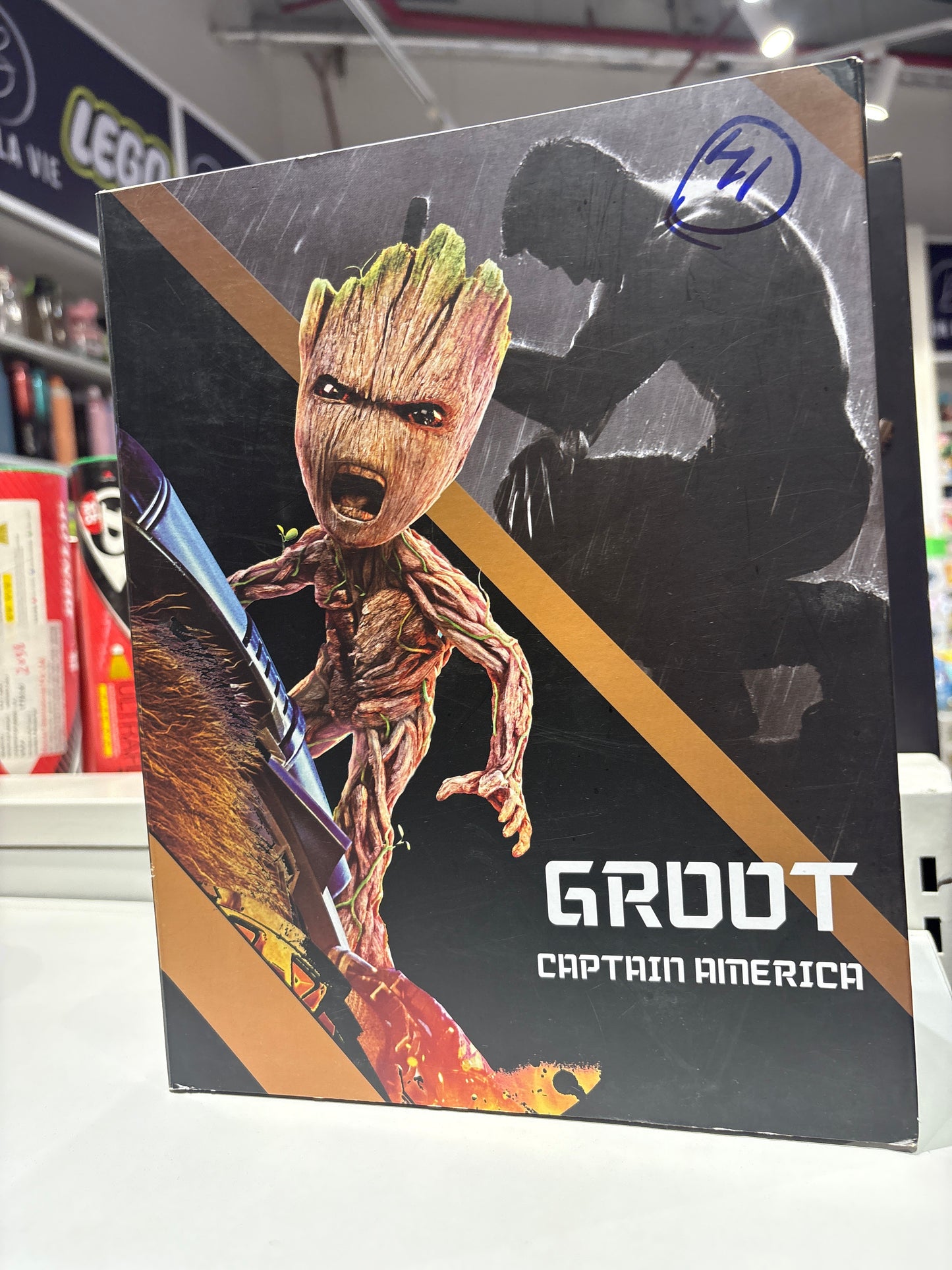 B219 Groot Winter Soldier Action Figure 25cm
