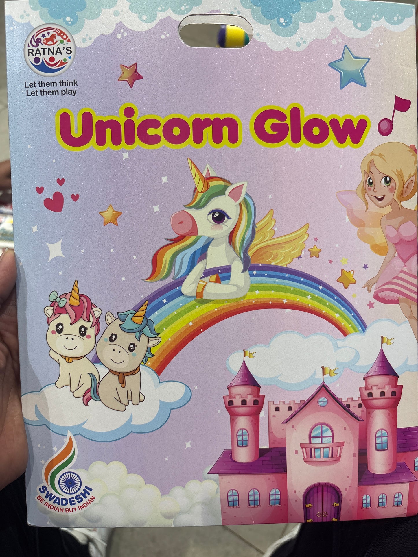 Ratna's Unicorn Glow in the Dark Wall Sticker Set