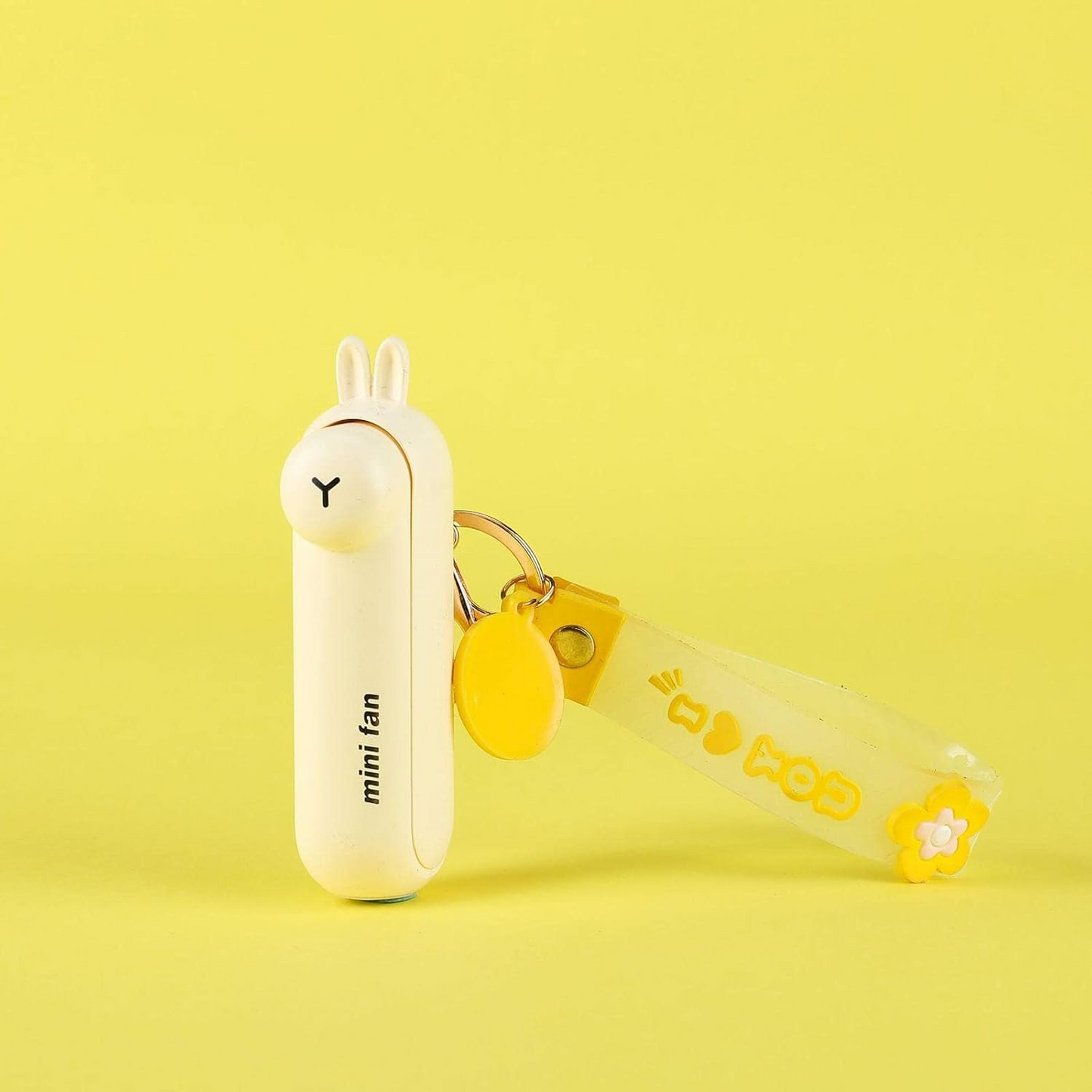 Mini Fan With Torch Keychain
