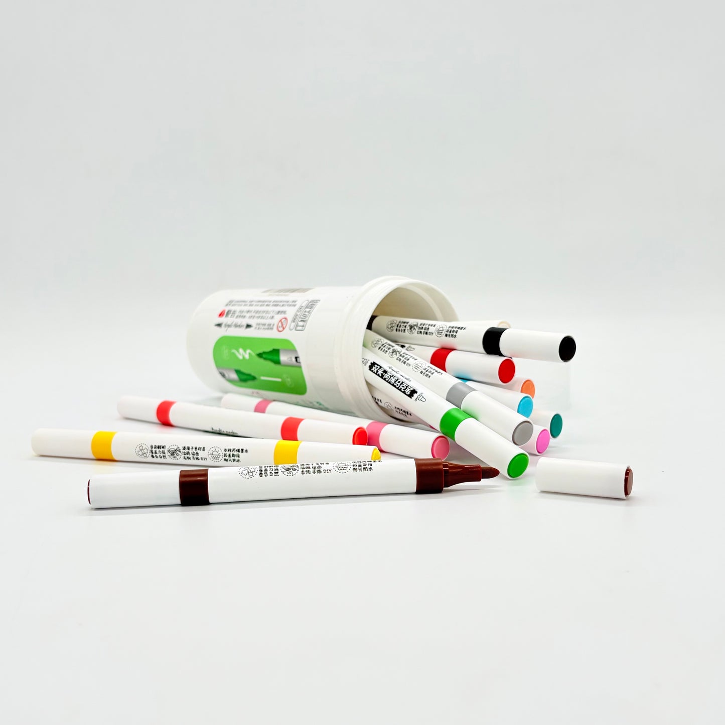 Acrylic Dual Sided Marker 18pcs