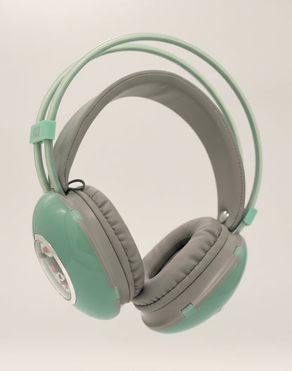 Kuromi Bluetooth Wireless Headphone with Lighting Effects