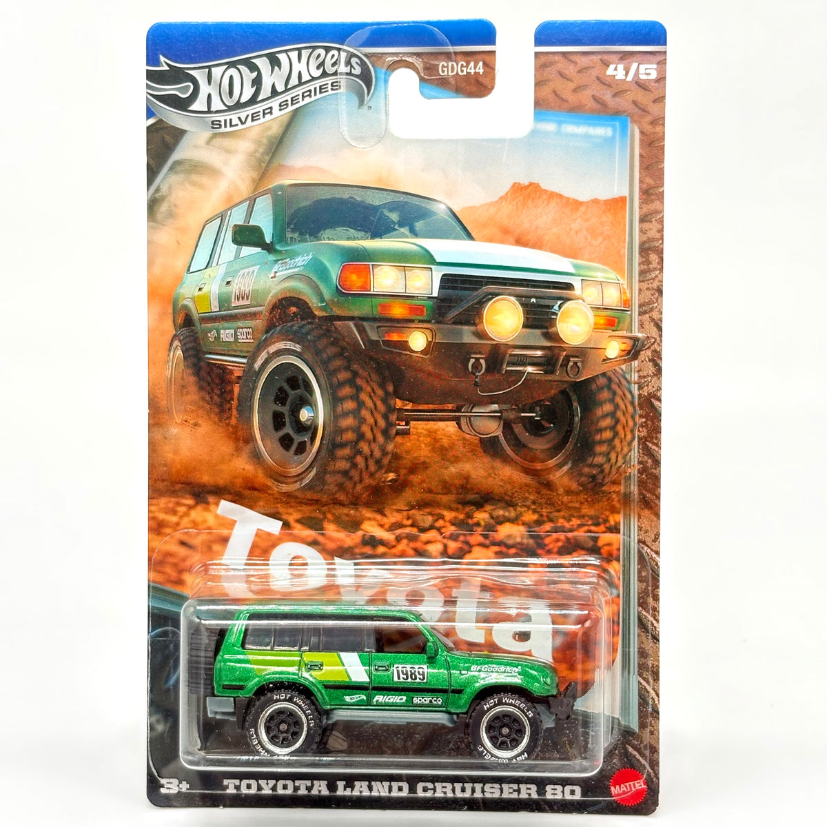 Hot Wheels Silver Series Toyota Off-Road Die-Cast Car - GDG44
