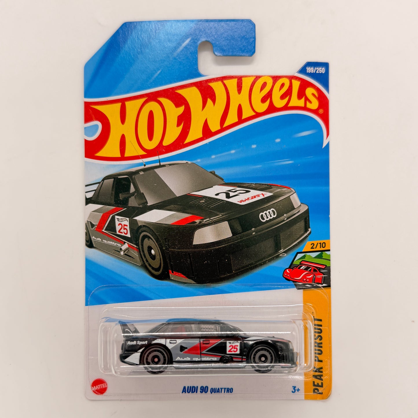 Hot Wheels 1:64 Die-Cast Set of 4 - Audi 90 Quattro, Land Rover Defender 90, Rodger Dodger, Hot Wheengs