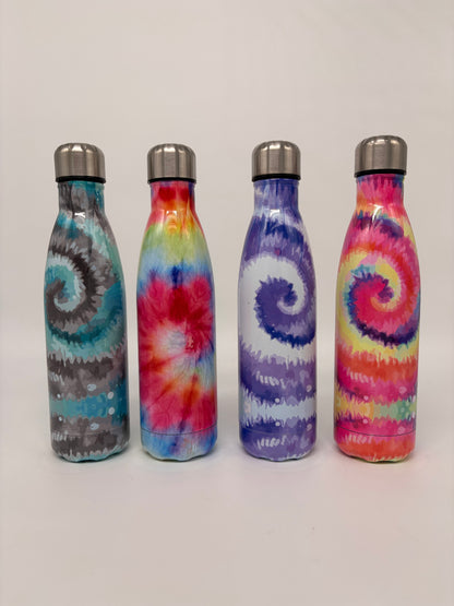 Gibo Tie-Dye Print Stainless Steel Insulated Water Bottle 500ml