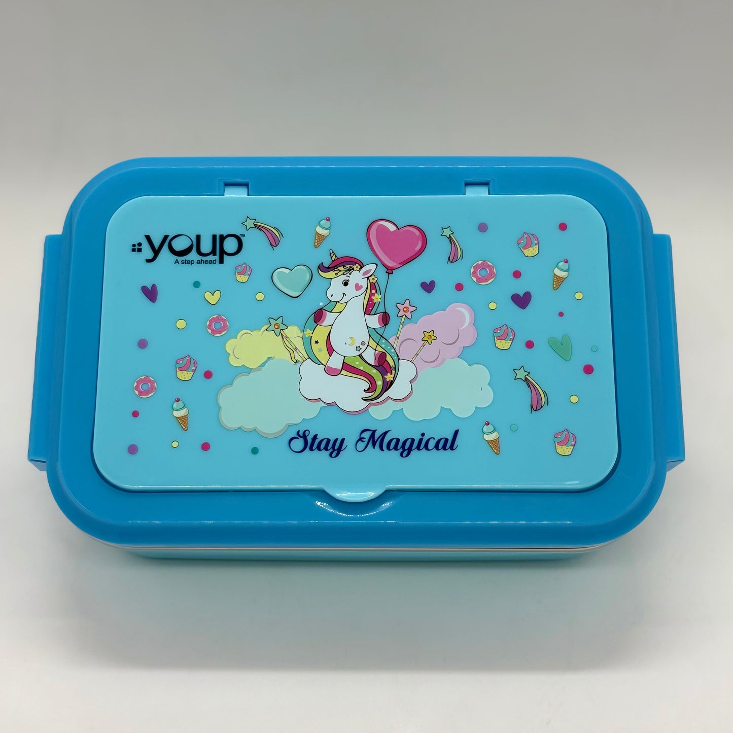 Unicorn Lunch Stainless Steel Box - 850 ml