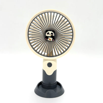 Mini Panda Handheld & Desktop USB Fan