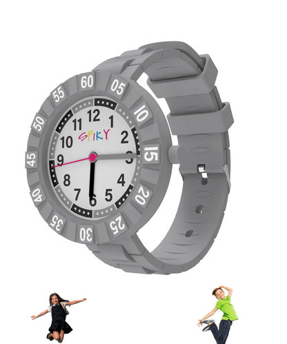 Spiky Kids Analog Watch Rotating Bezel and 30M Water Resistant