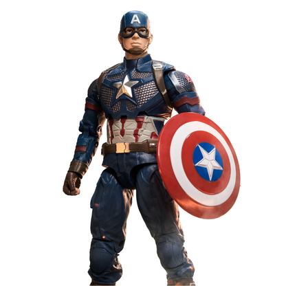 Marvel Avengers Endgame Captain America Action Figure with Shield