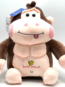 Monkey with Brush 40cm Soft Toy