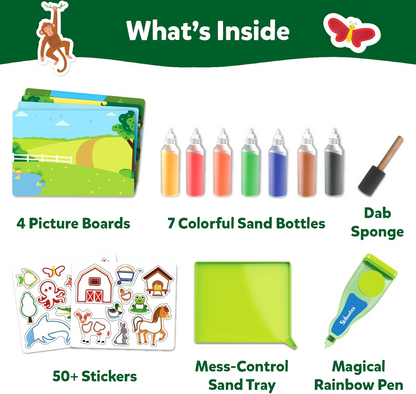 Skillmatics Sand-Tastic Art Amazing Animal Activity Kit
