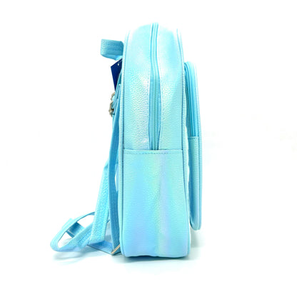 Shimmery Quilted Rainbow Star Backpack for Girls