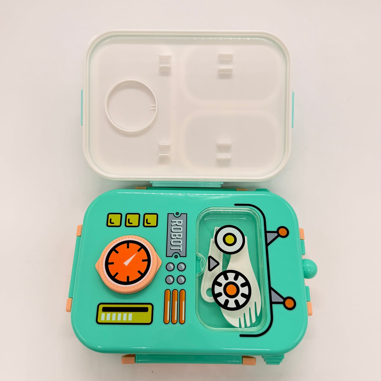 Robot Stainless Steel Lunch Box