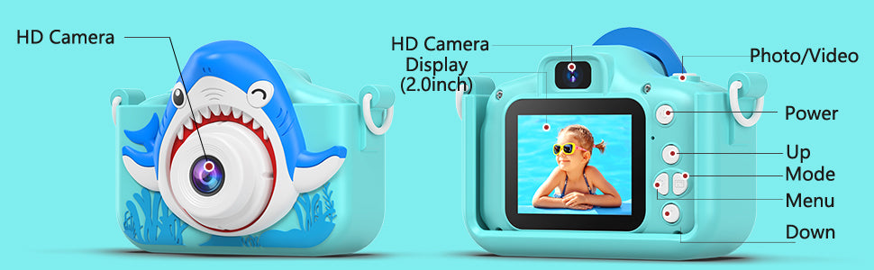 Shark Digital Camera for Kids