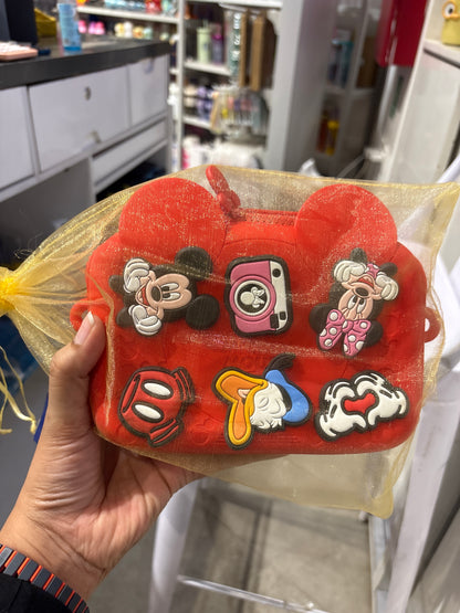 Mickey Mouse Silicone Sling Bag
