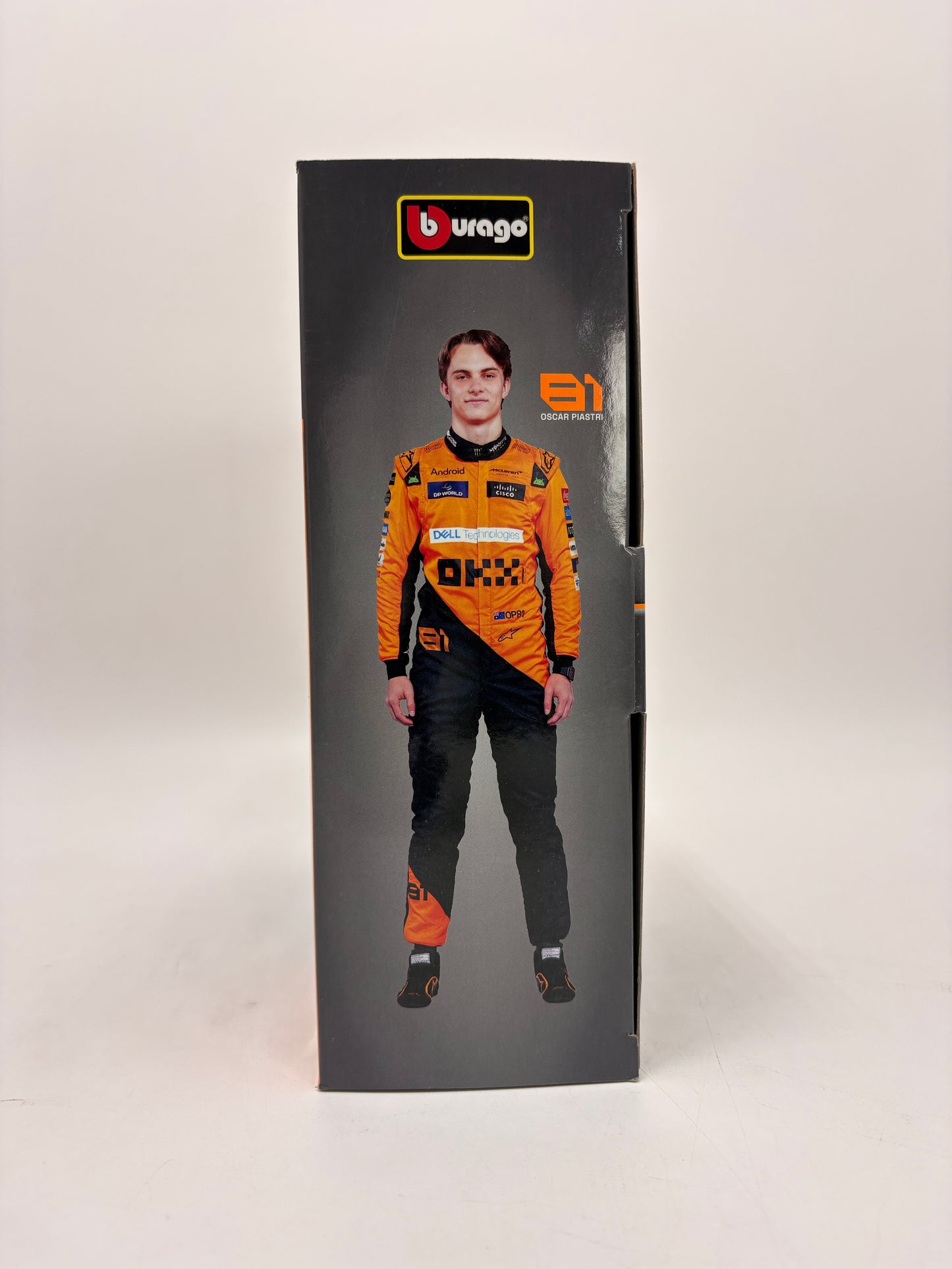 Bburago Original Formula 1 Pit Lane Garage Set with 1:64 Die Cast Car