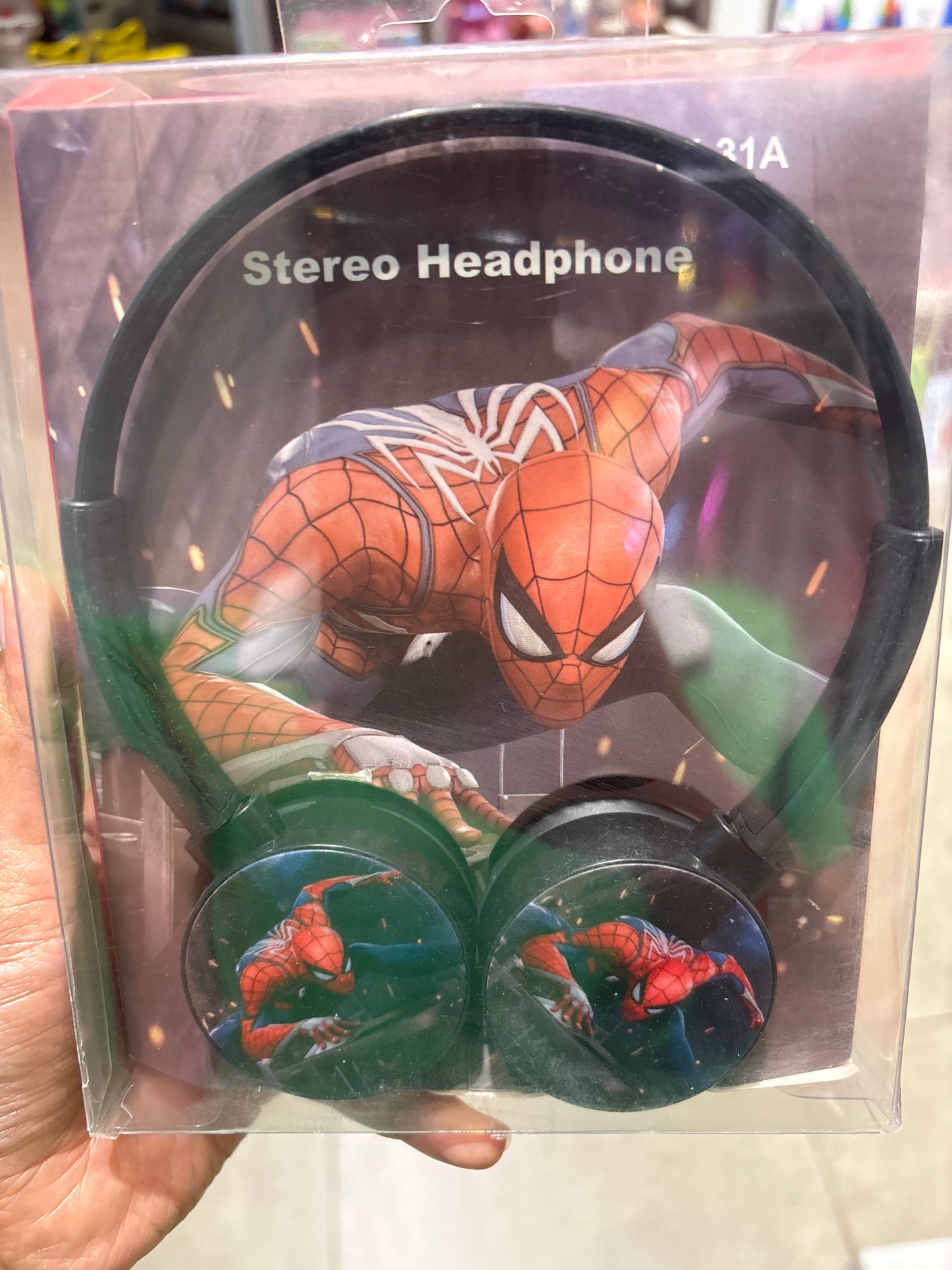 Spiderman Stereo Headphone