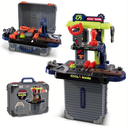 Cool Tools 3-1 Tool Kit Suitcase For Kids