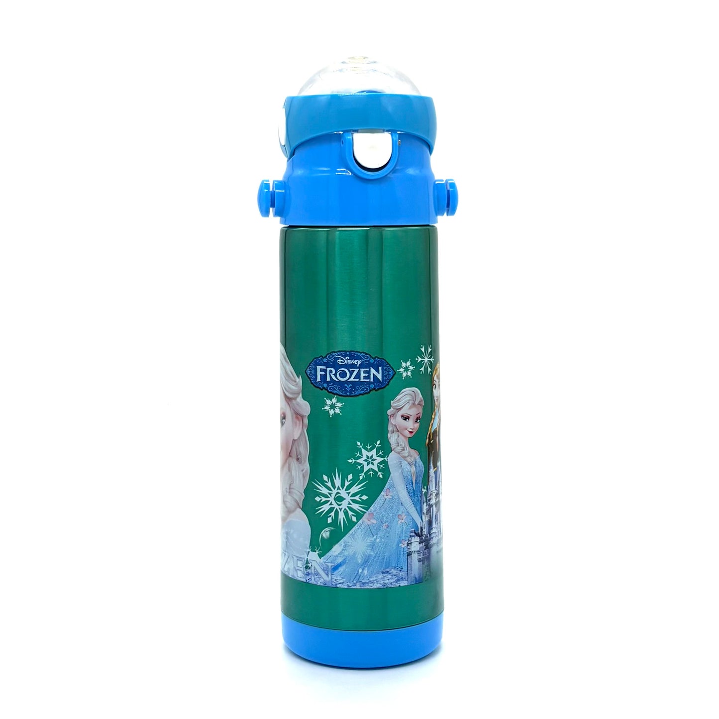 Marvel and Disney Characters Insulated Water Bottle with Straw 500ml