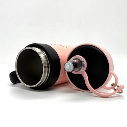 Twinkle Happy Insulated Tumbler with Handle and Straw – Starxcup