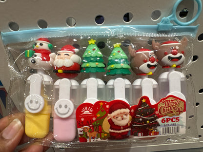 Christmas Character Highlighter Set of 6