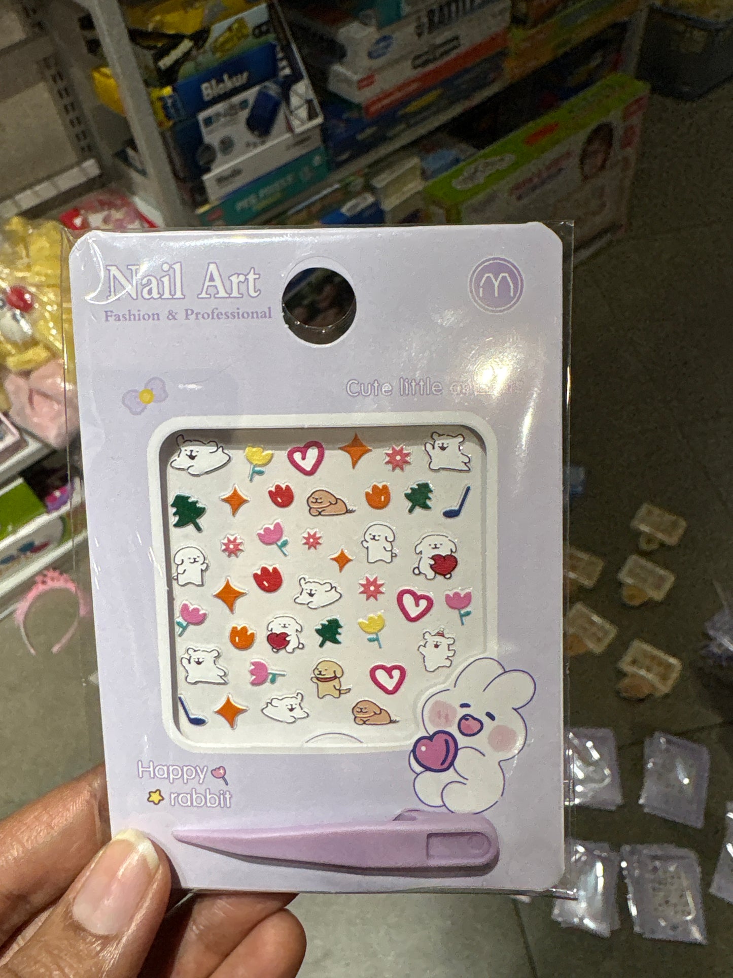 Kuromi Nail Sticker EC