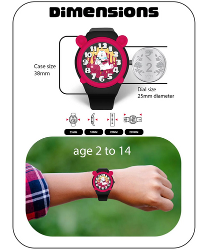 Spiky Fun & Cute Design Analog Kids Watch Spkeva35