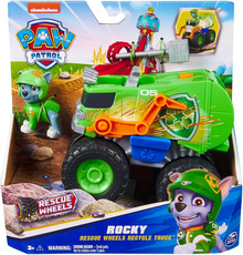 Funskool Paw  Patrol Rocky Rescue Wheels Recycle Truck