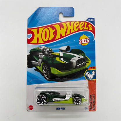 Hot Wheels 1:64 Die-Cast Set of 4 - Pontiac Aztek Custom, Land Rover Defender 90, Carbonator, Mod Mill