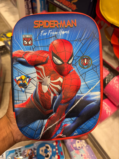 Spider-Man Hard Shell Multipurpose Pencil Case Zipper Pouch