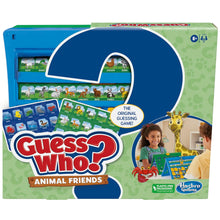 Hasbro Guess Who Animal Friends Board Game for Kids Ages 6+, Guess Who? Game with Animals, Includes 2 Double-Sided Animal Sheets (Amazon Exclusive)