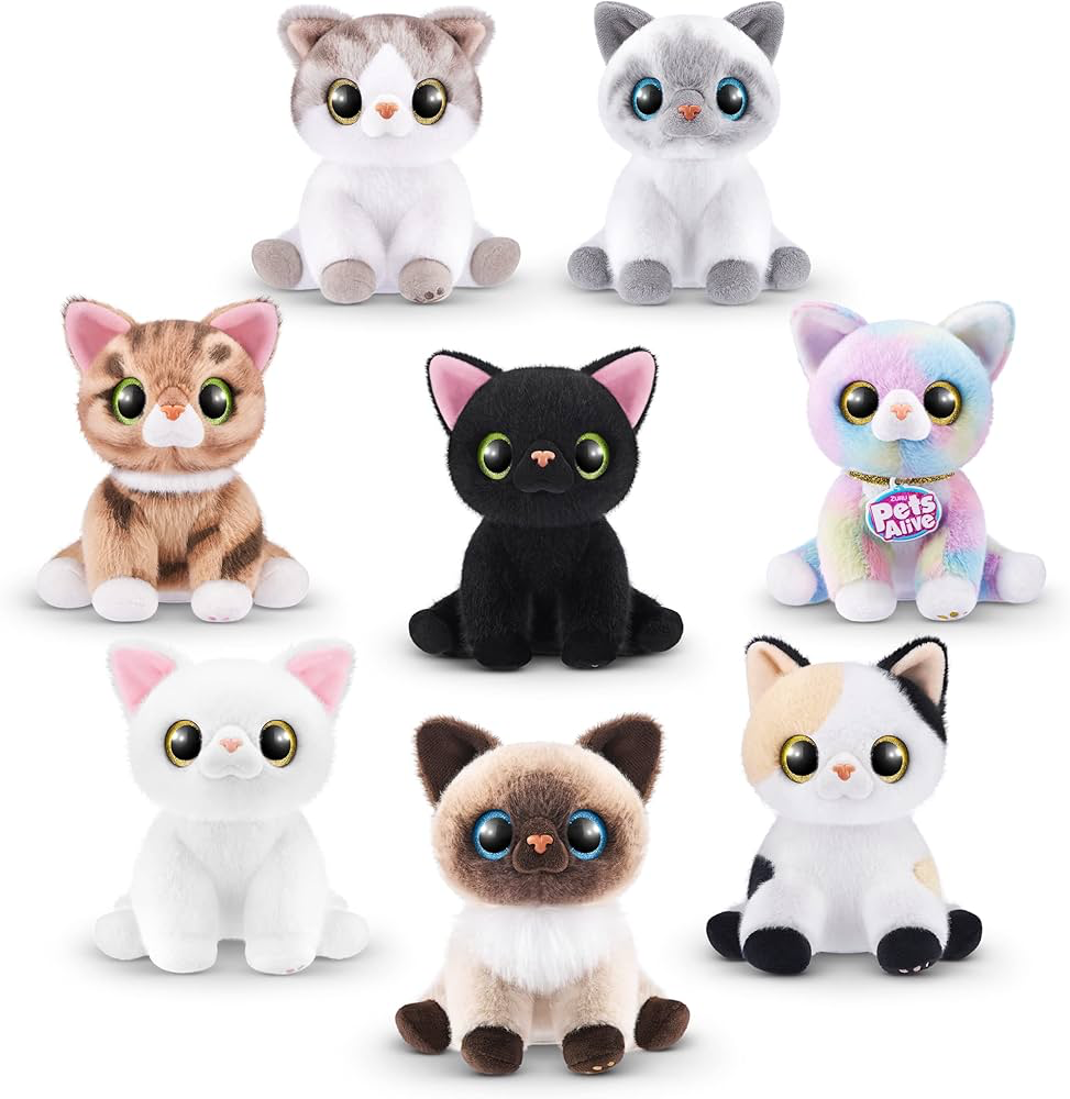 Zuru Pets Alive Smitten Kittens Surprise Interactive Plush toy