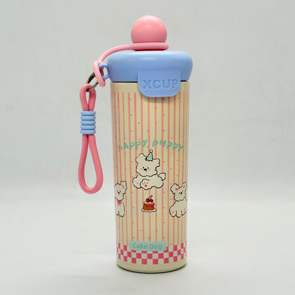 X Cup Steel Water Bottle - 600 ml