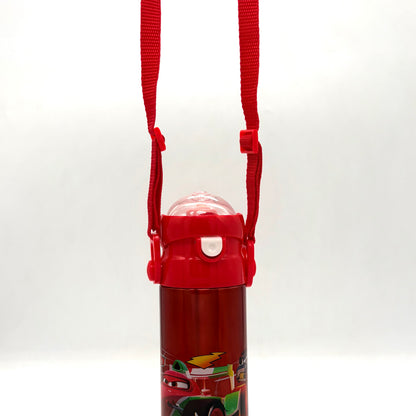 Marvel and Disney Characters Insulated Water Bottle with Straw 500ml