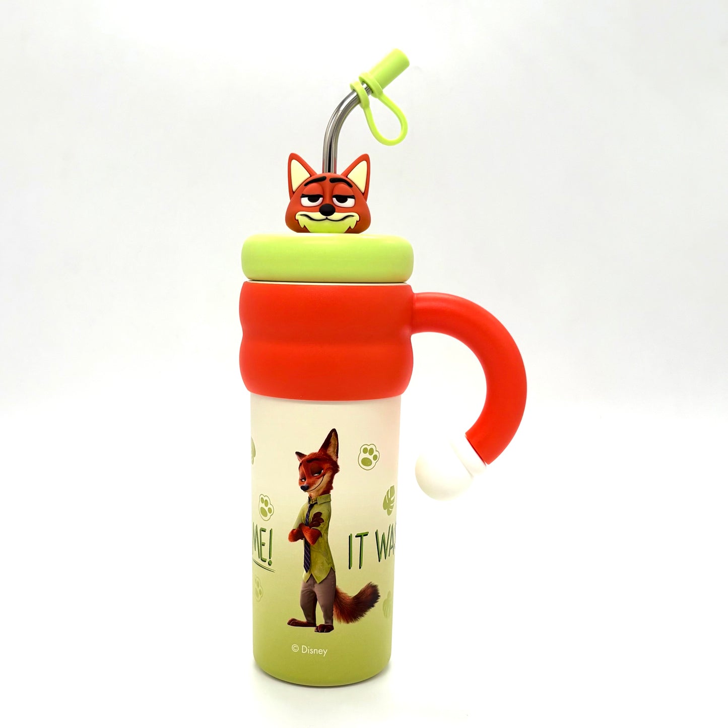Zootopia Insulated Tumbler with Character Straw Topper