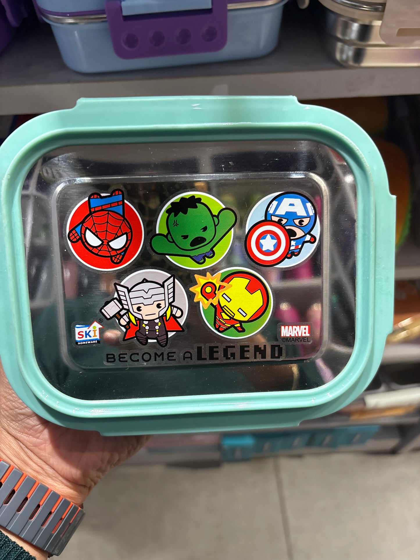 Ski Oven Fresh Lunch Box – Leak-Proof Microwave-Safe Tiffin for Kids & Adults