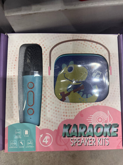 Karaoke Speaker and Mic Set EC