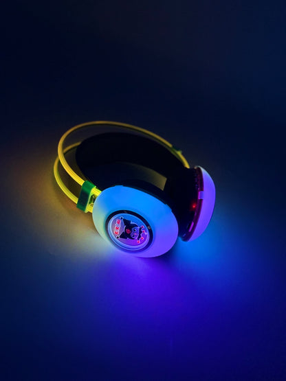 Kuromi Bluetooth Wireless Headphone with Lighting Effects